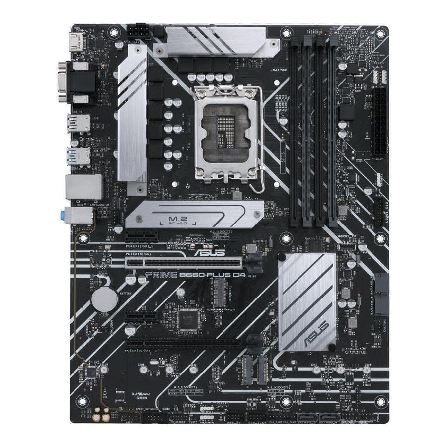 Placa Mãe | ASUS | PRIME B660-PLUS D4 | Intel 1700 | B660 | 4x DDR4