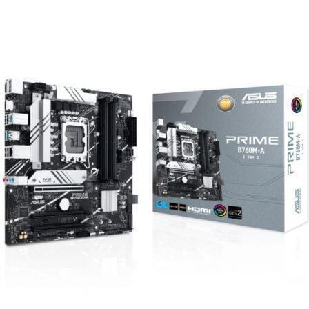 Placa Base | Asus | PRIME B760M-A-CSM | Socket 1700 | Micro ATX