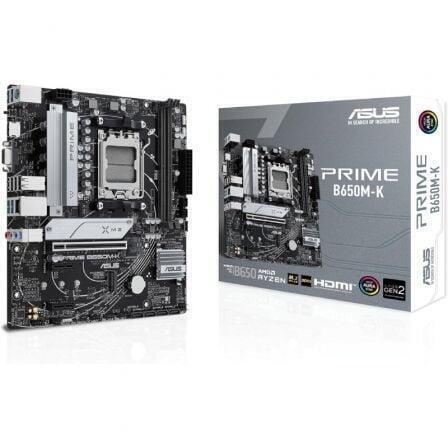 Placa Mãe | ASUS | PRIME B650M-K | Socket AM5 | 2x DDR5 | VGA + HDMI