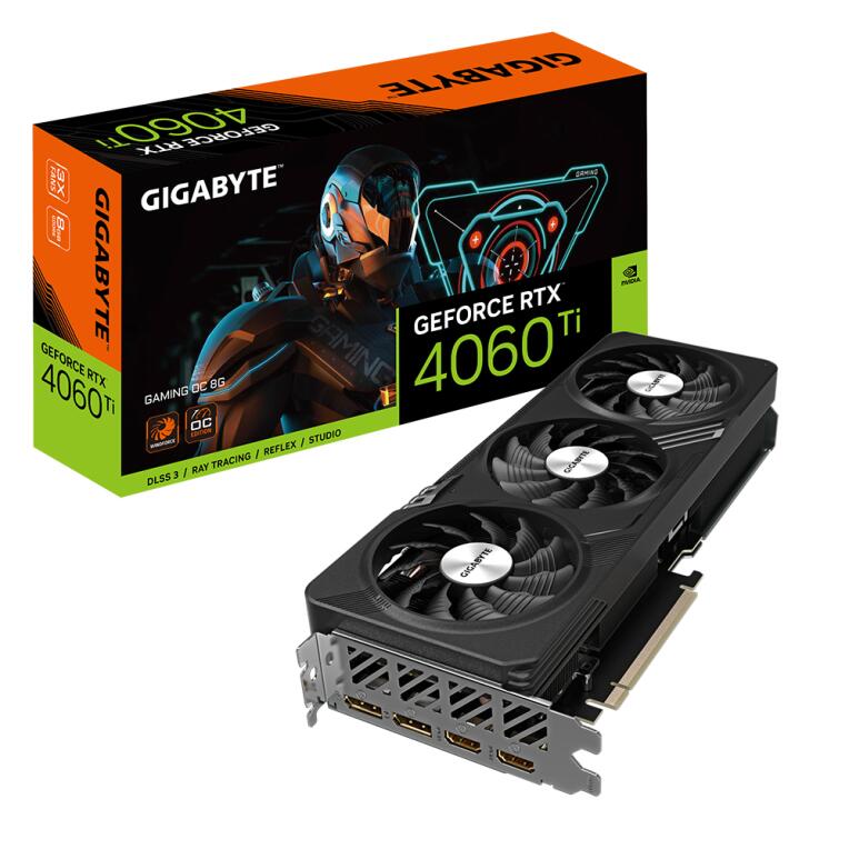 Gráfica Gigabyte | GeForce RTX 4060 Ti Gaming OC | 8GB GDDR6