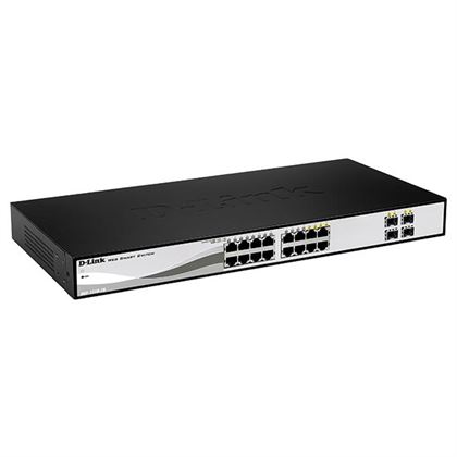 D-LINK SMART SWITCH 16x1000+4xCOMBO SFP IEEE 802.3az EEE