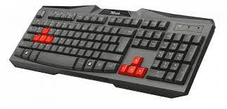 TRUST KEYBOARD GAMING ZIVA PT