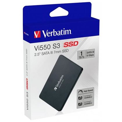 VERBATIM SSD VI550 1TB SATA 3 (7MM HEIGHT) 2.5"