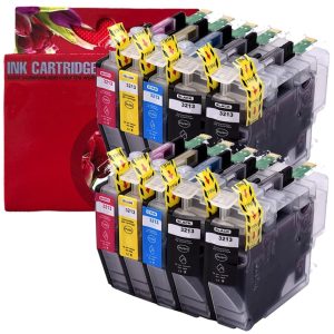 Conjunto 10 Tinteiros Brother LC3211 / LC3213 Compatíveis