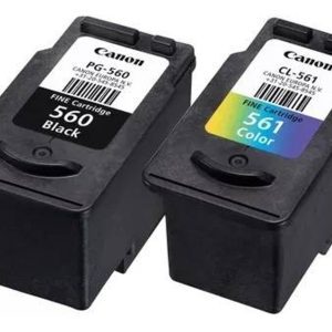 Conjunto 2 Tinteiros Canon PG-560 / CL-561 Original (3713C006)