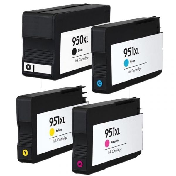 Conjunto 5 Tinteiros HP 950 XL / 951 XL Compatíveis