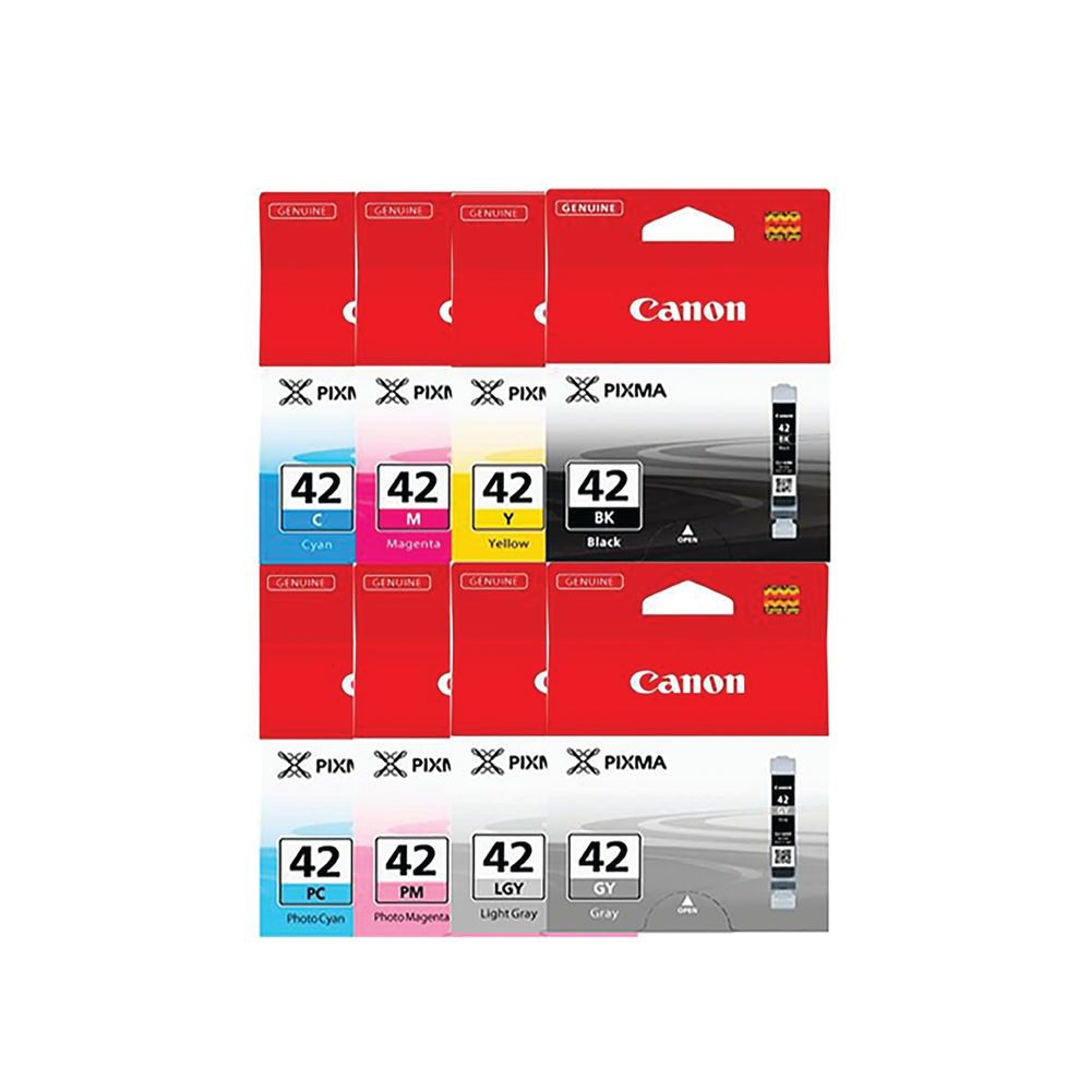 Multipack 8 Tinteiros Canon Originais CLI-42 (6384B010)