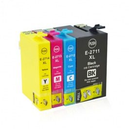 Conjunto 4 Tinteiros Epson 27 XL Compatíveis
