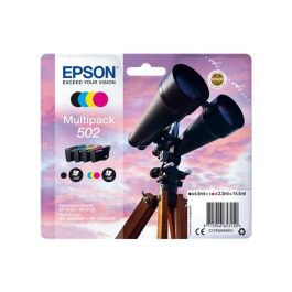 Conjunto 4 Tinteiros Epson 502 Originais Série Binóculos T02V6 (C13T02V64010)