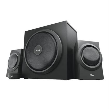 TRUST COLUNAS YURI 2.1 60W RMS BLACK