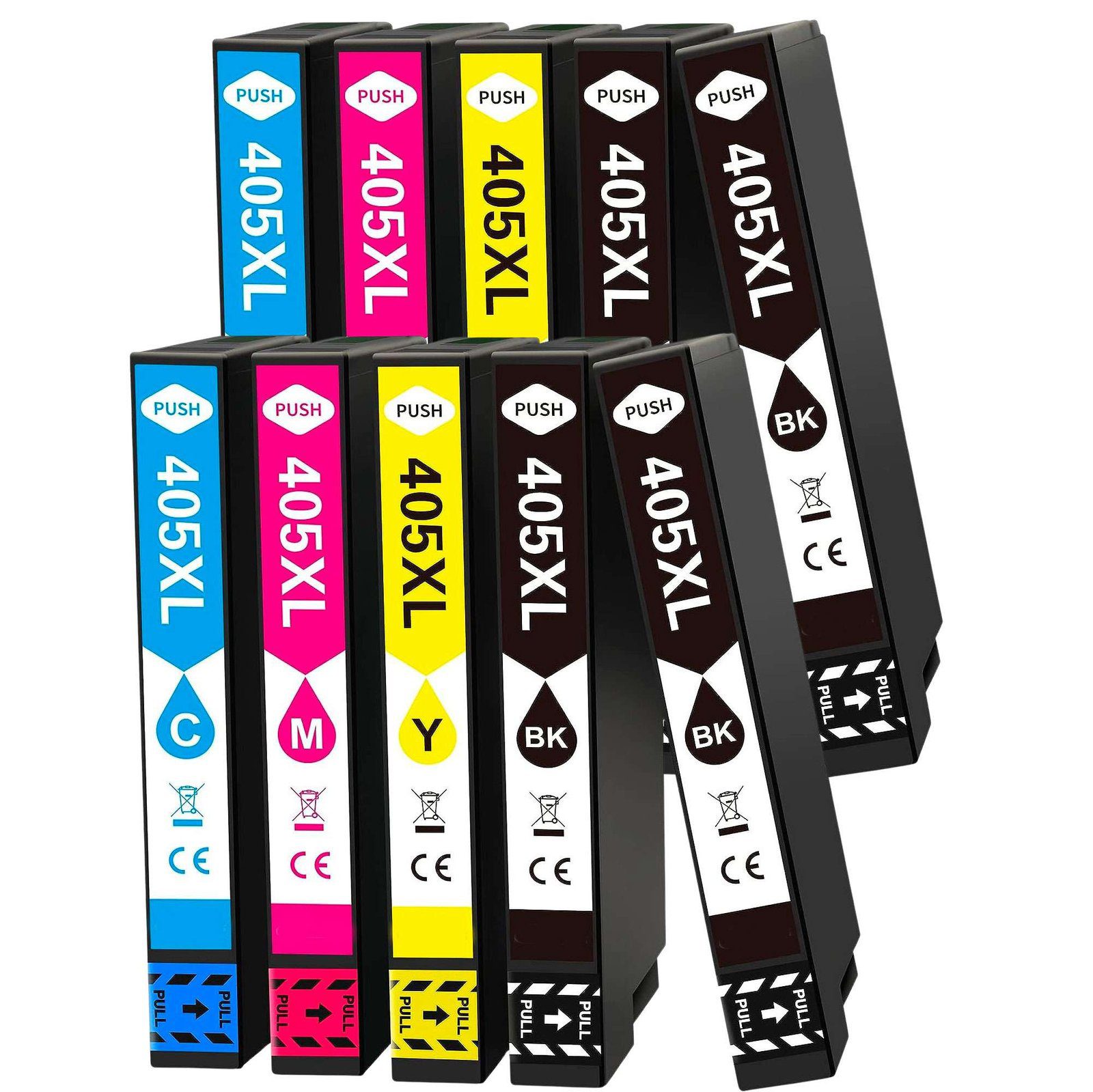 Conjunto 10 Tinteiros Epson 405 XL Compatíveis
