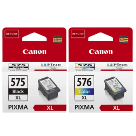 Conjunto 2 Tinteiros Canon PG-575XL + CL-576XL Original