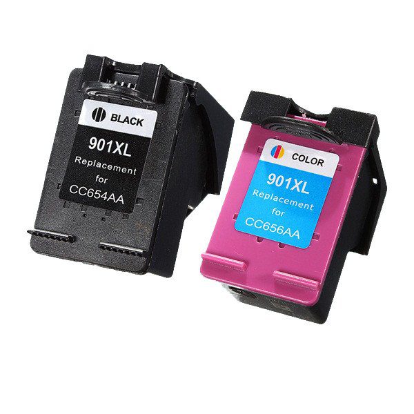 Conjunto 2 Tinteiros Reciclados HP 901 XL