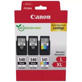 Conjunto 3 Tinteiros Canon PG-540L + CL-541XL Originais