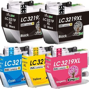 Conjunto 5 Tinteiros Brother LC3217 / LC3219 XL Compatíveis