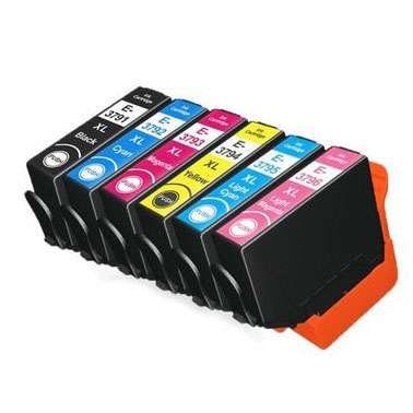 Conjunto 6 Tinteiros Epson 378 XL Compatíveis