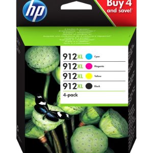 HP 912XL Combo Pack 4 Tinteiros Originais 3YP34AE
